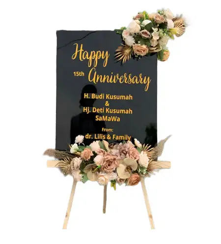 Papan Bunga Akrilik Beji Lor